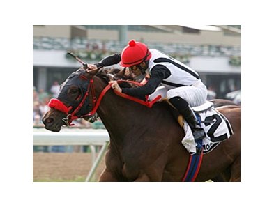 Takes North wins the Monmouth Stakes.