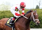 Dark Cove won the Elkorn by 4 1/4 lengths on April 26.