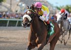 Grace Hall won the Gulfstream Oaks earlier this year.