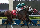 Spin the King wins the Clarendon Stakes.
