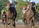 Afleet Express in the Travers Stakes.