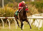 Acclamation spurts away from the field to win the Jim Murray.<br><a target="blank" href="http://www.bloodhorse.com/horse-racing/photo-store?ref=http%3A%2F%2Fpictopia.com%2Fperl%2Fgal%3Fprovider_id%3D368%26ptp_photo_id%3D9525679%26ref%3Dstory">Order This Photo</a>