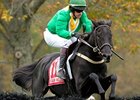 Black Jack Blues in the Grand National Steeplechase.
<br><a target="blank" href="http://www.bloodhorse.com/horse-racing/photo-store?ref=http%3A%2F%2Fpictopia.com%2Fperl%2Fgal%3Fprovider_id%3D368%26ptp_photo_id%3D9715451%26ref%3Dstory">Order This Photo</a>