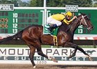 Rachel Alexandra and Calvin Borel take the Lady's Secret by three lengths.<br><a target="blank" href="http://www.bloodhorse.com/horse-racing/photo-store?ref=http%3A%2F%2Fpictopia.com%2Fperl%2Fgal%3Fprovider_id%3D368%26ptp_photo_id%3D9116822%26ref%3Dstory">Order This Photo</a>