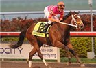 Bickersons was dominant in the Forward Gal.<br><a target="blank" href="http://www.bloodhorse.com/horse-racing/photo-store?ref=http%3A%2F%2Fpictopia.com%2Fperl%2Fgal%3Fprovider_id%3D368%26ptp_photo_id%3D8775092%26ref%3Dstory">Order This Photo</a>