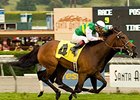 Missit (outside) gets her nose in front of Sweeter Still at the wire to take the Providencia.<br><a target="blank" href="http://www.bloodhorse.com/horse-racing/photo-store?ref=http%3A%2F%2Fpictopia.com%2Fperl%2Fgal%3Fprovider_id%3D368%26ptp_photo_id%3D4085439%26ref%3Dstory">Order This Photo</a>