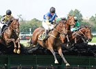 Pierrot Lunaire takes the Lonesome Glory steeplechase at Belmont Park.<br><a target="blank" href="http://photos.bloodhorse.com/AtTheRaces-1/at-the-races-2012/22274956_jFd5jM#!i=2113932993&k=GsmGdWr">Order This Photo</a>