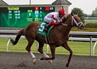 Lonesome Street flies late to win the Commonwealth at Keeneland.