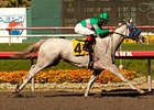 Zazu pulls away to win the Hollywood Oaks.<br><a target="blank" href="http://www.bloodhorse.com/horse-racing/photo-store?ref=http%3A%2F%2Fpictopia.com%2Fperl%2Fgal%3Fprovider_id%3D368%26ptp_photo_id%3D9576845%26ref%3Dstory">Order This Photo</a>