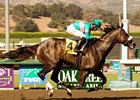 Zenyatta won the 2008 Lady's Secret by 3 1/2 lengths.<br><a target="blank" href="http://www.bloodhorse.com/horse-racing/photo-store?ref=http%3A%2F%2Fpictopia.com%2Fperl%2Fgal%3Fprovider_id%3D368%26ptp_photo_id%3D6136193%26ref%3Dstory">Order This Photo</a>