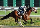 Mark Valeski worked five furlongs March 27 at Fair Grounds.