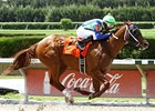 Mico Margarita rolls home to win the Carry Back.