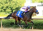 Mamma Kimbo leads the way in the Fantasy Stakes at Oaklawn.