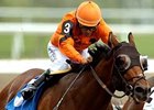 Fatal Bullet, shown winning the Bold Venture at Woodbine