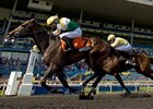 Nipissing wins the Woodbine Oaks.