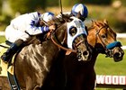 Skipshot (left) overtakes favorite Sidney's Candy to win the Swaps.<br><a target="blank" href="http://www.bloodhorse.com/horse-racing/photo-store?ref=http%3A%2F%2Fpictopia.com%2Fperl%2Fgal%3Fprovider_id%3D368%26ptp_photo_id%3D9110119%26ref%3Dstory">Order This Photo</a>