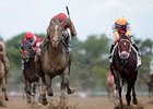 Flat Out (left) wears down Stay Thirsty to win the Jockey Club Gold Cup again.<br><a target="blank" href="http://photos.bloodhorse.com/AtTheRaces-1/at-the-races-2012/22274956_jFd5jM#!i=2117889579&k=RTGdNcQ">Order This Photo</a>