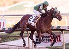 Not Abroad and Nick Petro take the Maryland Million Classic Stakes Oct. 6 at Laurel Park.