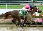 Blind Luck most recently won the Delaware Oaks by a nose on July 10.