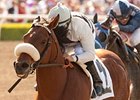 Amazombie and Mike Smith take the Potrero Grande Stakes at Santa Anita Park.