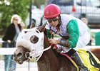 My Pal Chrisy recorded a repeat victory in the Elmer Heubeck Distaff Handicap.