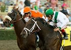 Cowboy Cal (right) holds off Informed to capture the San Pasqual Stakes.<br><a target="blank" href="http://www.bloodhorse.com/horse-racing/photo-store?ref=http%3A%2F%2Fpictopia.com%2Fperl%2Fgal%3Fprovider_id%3D368%26ptp_photo_id%3D7378578%26ref%3Dstory">Order This Photo</a>