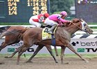 Blind Luck overtakes Havre de Grace to capture the Alabama Stakes.<br><a target="blank" href="http://www.bloodhorse.com/horse-racing/photo-store?ref=http%3A%2F%2Fpictopia.com%2Fperl%2Fgal%3Fprovider_id%3D368%26ptp_photo_id%3D9154293%26ref%3Dstory">Order This Photo</a>