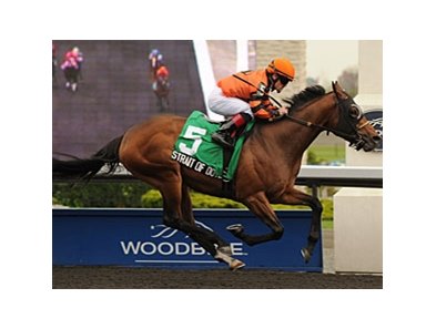 Strait of Dover runs away with the Marine Stakes at Woodbine.
