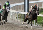 Believe You Can cruises to victory in the New Orleans Ladies Stakes.