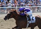 Amberjack will attempt a sweep of the Big Apple Triple in the Albany Stakes.<br><a target="blank" href="http://photos.bloodhorse.com/AtTheRaces-1/at-the-races-2013/27257665_QgCqdh#!i=2548099129&k=8K3DWcx">Order This Photo</a>