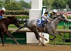 Miss Isella pulls away to take the Fleur de Lis.<br><a target="blank" href="http://www.bloodhorse.com/horse-racing/photo-store?ref=http%3A%2F%2Fpictopia.com%2Fperl%2Fgal%3Fprovider_id%3D368%26ptp_photo_id%3D8233482%26ref%3Dstory">Order This Photo</a>