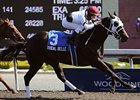 Tribal Belle, making her second start of the year, won the Hendrie Stakes by 1 1/4 lengths at Woodbine.