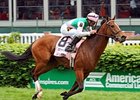Aviate wins the CD Distaff.
<br><a target="blank" href="http://www.bloodhorse.com/horse-racing/photo-store?ref=http%3A%2F%2Fpictopia.com%2Fperl%2Fgal%3Fprovider_id%3D368%26ptp_photo_id%3D9517318%26ref%3Dstory">Order This Photo</a>