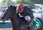 Gone Astray and Cornelio Velasquez dominate the Salvator Mile.