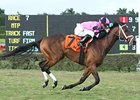 Silver Medallion pulls away to win the Tropical Turf Handicap at Calder