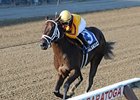 Kauai Katie won the Adirondack by 2 3/4 lengths.<br><a target="blank" href="http://photos.bloodhorse.com/AtTheRaces-1/at-the-races-2012/22274956_jFd5jM#!i=2021659003&k=Vv5GSL7">Order This Photo</a>