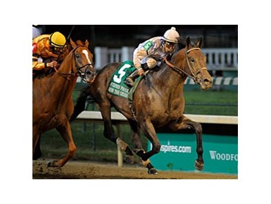 Ron the Greek is among those expected for the Whitney Invitational Handicap on Aug. 4.<br><a target="blank" href="http://photos.bloodhorse.com/AtTheRaces-1/at-the-races-2012/22274956_jFd5jM#!i=1909883738&k=Bh4RCnx">Order This Photo</a>
