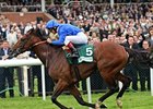 Creachadoir powers to victory in the Juddmonte Lockinge Stakes.