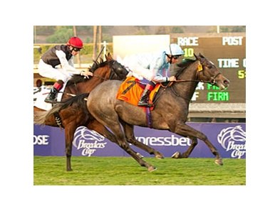 Grandeur will try to become the first 3-year-old since Bien Bien in 1992 to win the Hollywood Turf Cup.