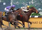 Any Limit holds off Wild Gams to take the First Flight.<br><a target="blank" href="http://www.bloodhorse.com/horse-racing/photo-store?ref=http%3A%2F%2Fpictopia.com%2Fperl%2Fgal%3Fprovider_id%3D368%26ptp_photo_id%3D5022859%26ref%3Dstory">Order This Photo</a>