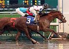 Autobahn won an off-the-turf Marie Krantz Memorial Handicap Jan. 26.