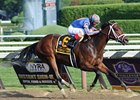 Turbulent Descent takes the Ballerina Stakes by 1 1/4 lengths.<br><a target="blank" href="http://photos.bloodhorse.com/AtTheRaces-1/at-the-races-2012/22274956_jFd5jM#!i=2045199122&k=BFZDHJ6">Order This Photo</a>