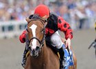 Bluegrass Phenom is the first winner for Bluegrass Cat.<br><a target="blank" href="http://www.bloodhorse.com/horse-racing/photo-store?ref=http%3A%2F%2Fpictopia.com%2Fperl%2Fgal%3Fprovider_id%3D368%26ptp_photo_id%3D8919191%26ref%3Dstory">Order This Photo</a>