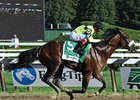 A Little Warm in the Jim Dandy Stakes.<br><a target="blank" href="http://www.bloodhorse.com/horse-racing/photo-store?ref=http%3A%2F%2Fpictopia.com%2Fperl%2Fgal%3Fprovider_id%3D368%26ptp_photo_id%3D9124504%26ref%3Dstory">Order This Photo</a>