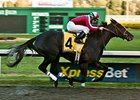 Lady of Fifty keeps rolling in the California Oaks.