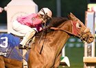 Sumacha'hot comes on late to win the Jim McKay Maryland Million Classic.