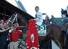 Will Take Charge after winning the Travers Stakes.<br><a target="blank" href="http://photos.bloodhorse.com/AtTheRaces-1/at-the-races-2013/27257665_QgCqdh#!i=2722885989&k=S2jrCzR">Order This Photo</a>