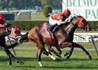 Up With the Birds streaks home to win the Jamaica.<br><a target="blank" href="http://photos.bloodhorse.com/AtTheRaces-1/at-the-races-2013/27257665_QgCqdh#!i=2812464061&k=v3LszNM">Order This Photo</a>