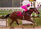 Immortal Eyes rolls home to win the Frank J. DeFrancis Memorial Dash.