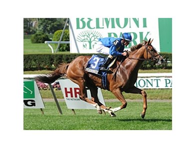 Hessonite wins the Swynford Stakes.
<br><a target="blank" href="http://photos.bloodhorse.com/AtTheRaces-1/at-the-races-2012/22274956_jFd5jM#!i=2077033428&k=qZ7fbzh">Order This Photo</a>